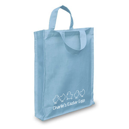 Personalised Mini Easter Chick Tote Bag