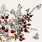 Butterfly Floral Furniture Stickers close up
