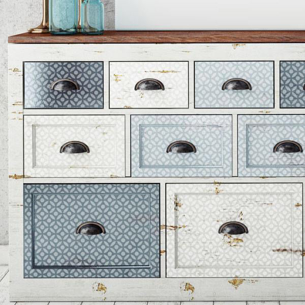 Chloe-Dots-Stencil-on-Furniture