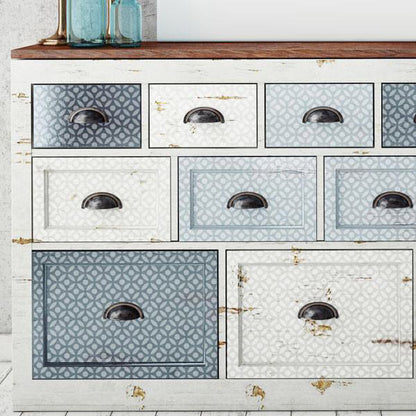Chloe-Dots-Stencil-on-Furniture