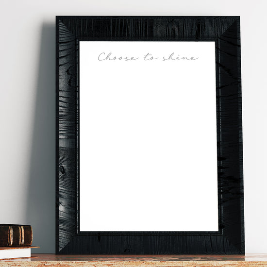 Choose To Shine Mirror Sticker Decal Quote