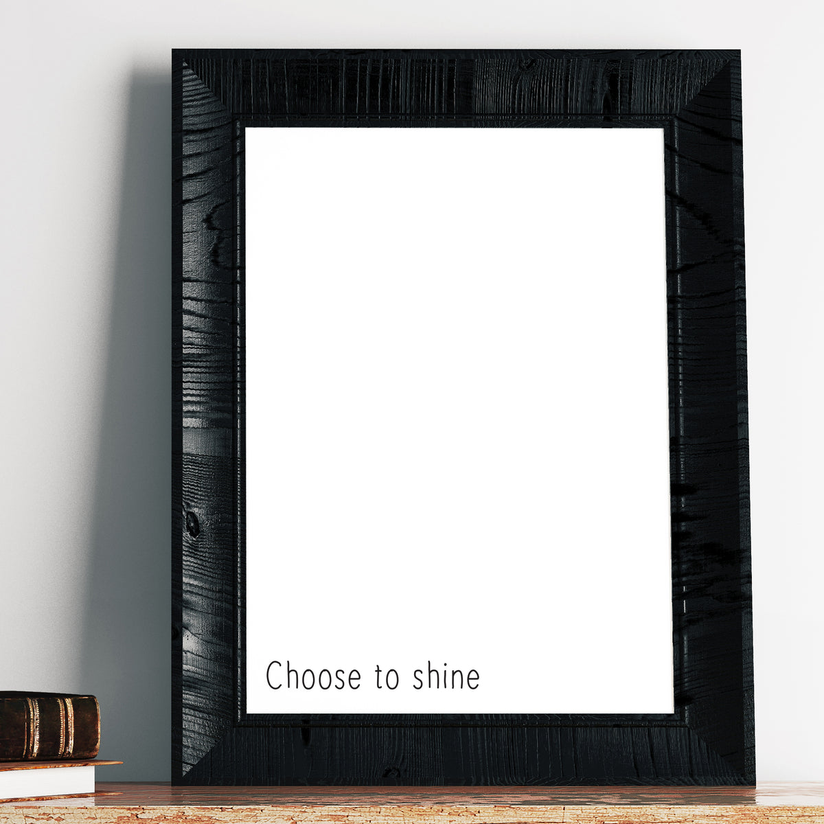 Choose To Shine Mirror Sticker Decal Quote