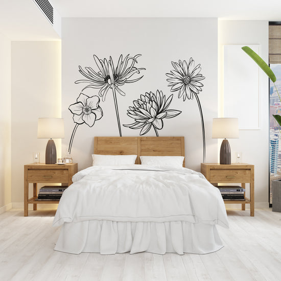 Birth Flower Wall Sticker