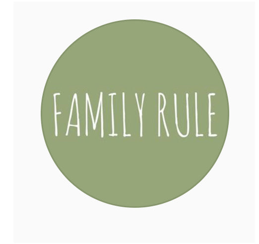 Bespoke for The Family Rule - Single Stencil