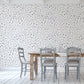 Grey Dalmatian Dots Self-Adhesive Wallpaper