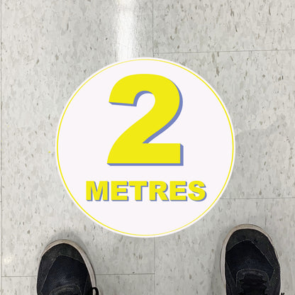 Hello Again 2M Floor Graphics
