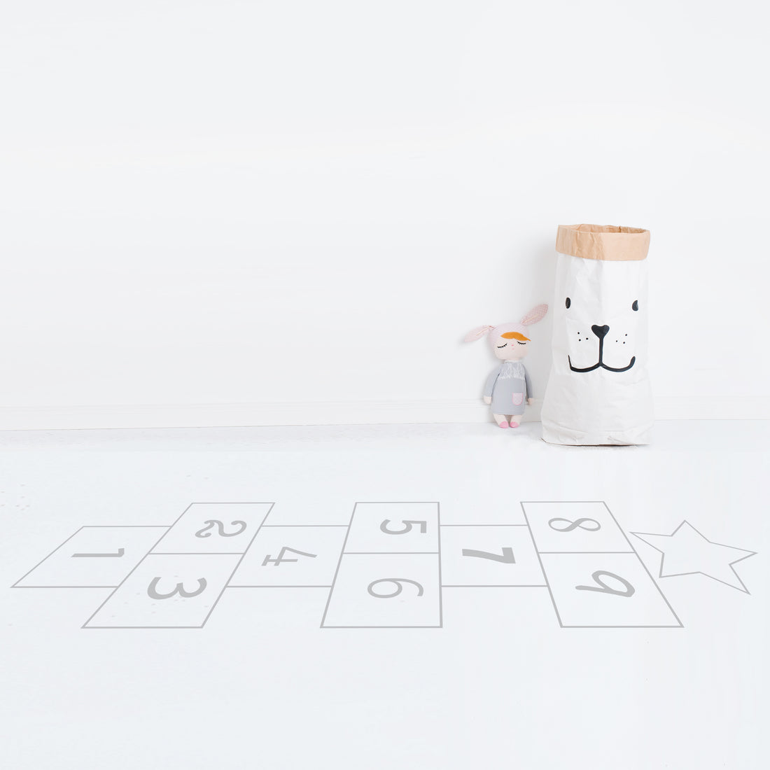 Hopscotch Floor Wall Sticker