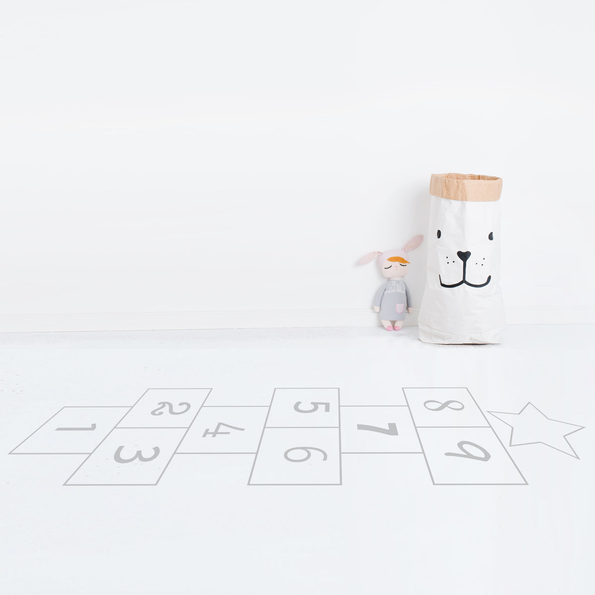 Hopscotch Floor Wall Sticker