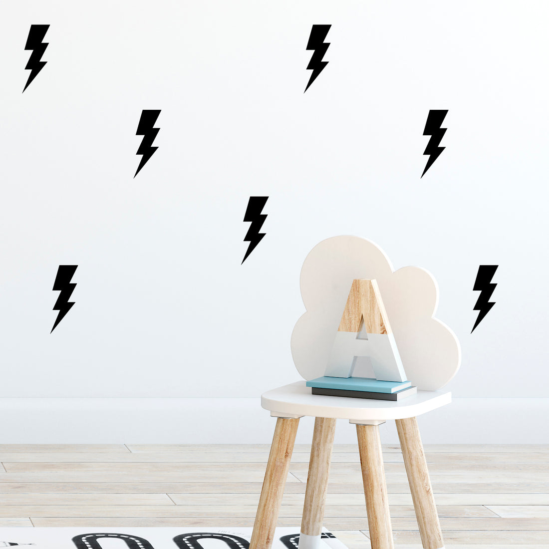 Lighting Bolts Wall Stickers