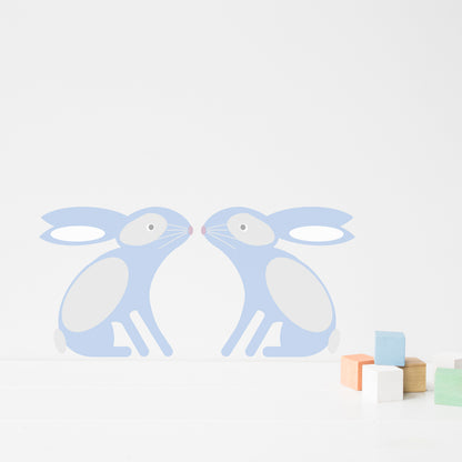 Kissing Bunny Wall Stickers