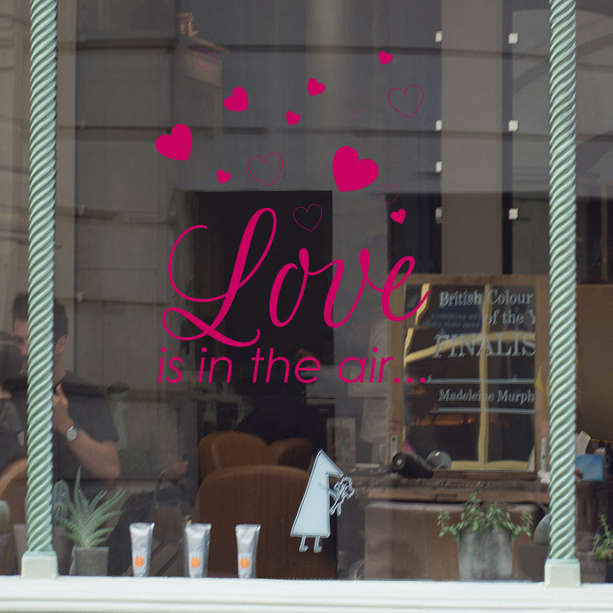 Love is in the air Valentine Retail Vinyl