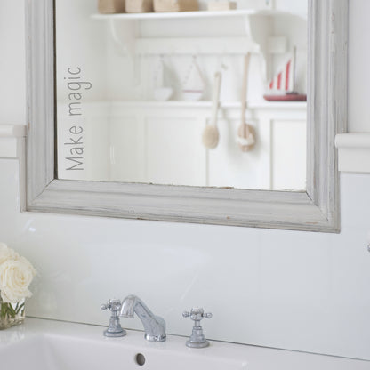 Make Magic Mirror Sticker Decal Quote