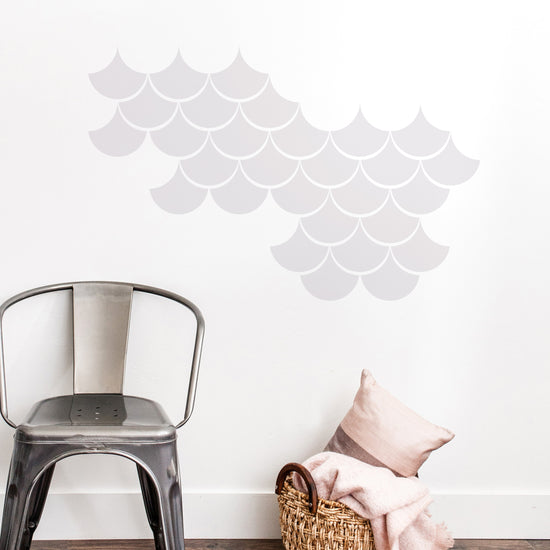 Mermaid Scales Wall Stickers