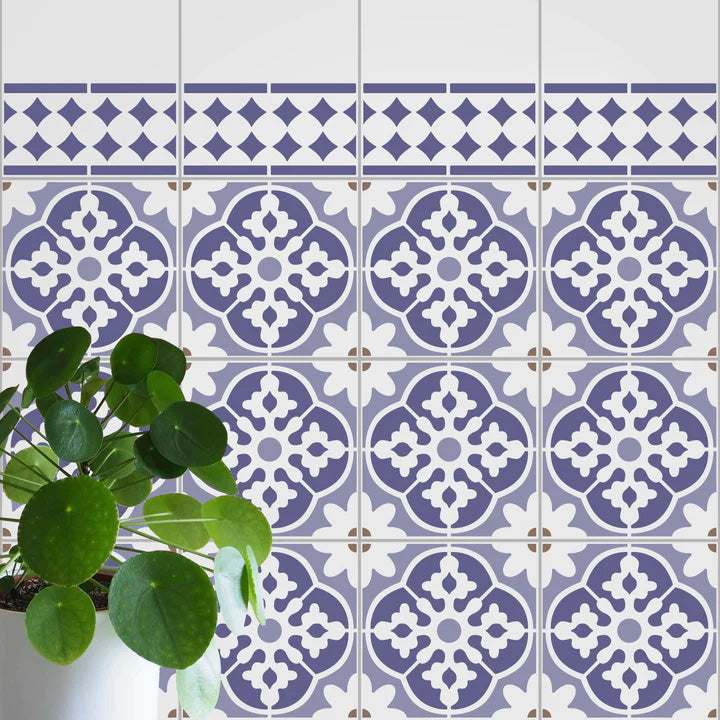 Oakridge-Tile-&amp;-Border-Stencil