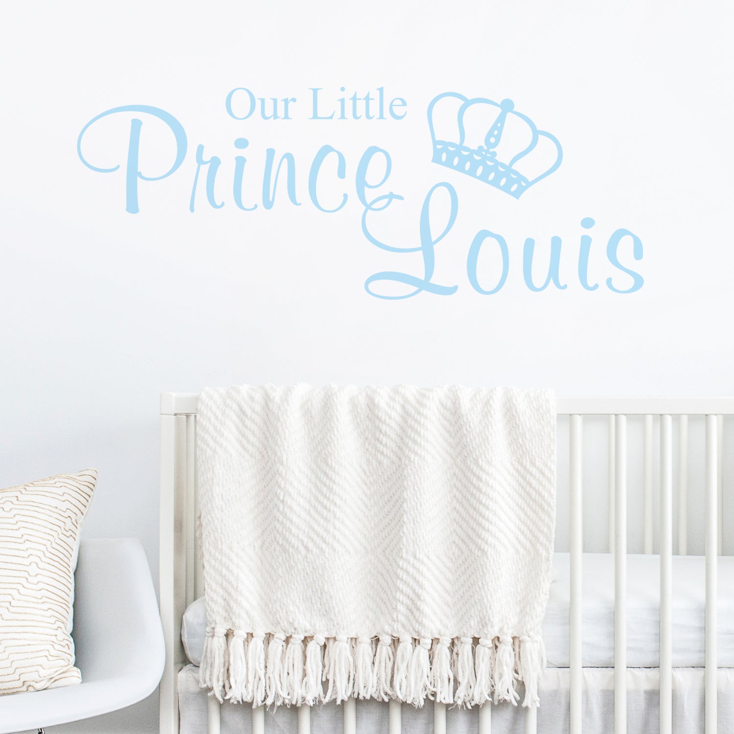 Personalised-our-little-prince-wall-sticker