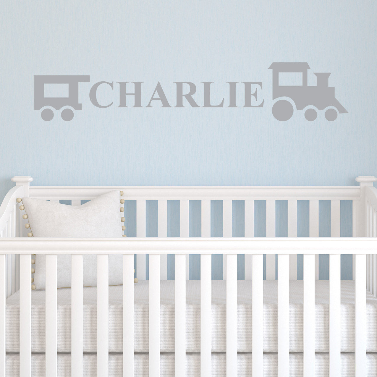 Personalised Train Wall Sticker – Nutmeg Studio
