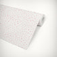Pink Dalmatian Dots Self-Adhesive Wallpaper