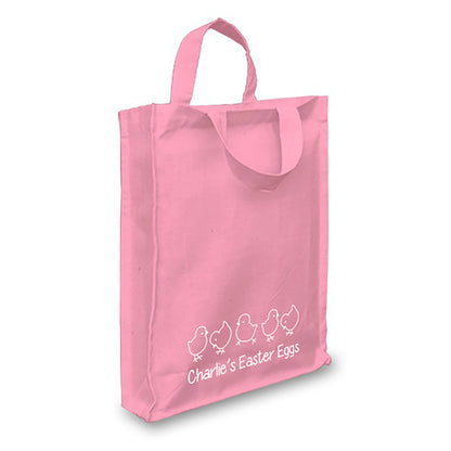 Personalised Mini Easter Chick Tote Bag
