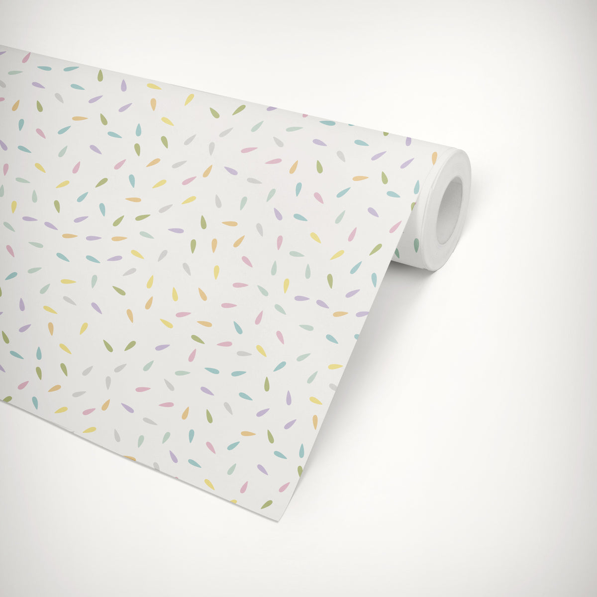 Rainbow Drops Self-Adhesive Wallpaper