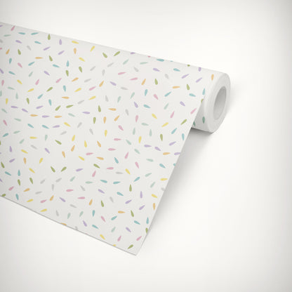 Rainbow Drops Self-Adhesive Wallpaper