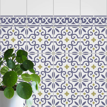 Rissington-Tile-&amp;-Border-Stencil