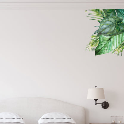 Tropical Leaves Wall Sticker set