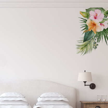 Floral Tropical Wall Sticker set