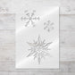 Snowflake Stencil Sample