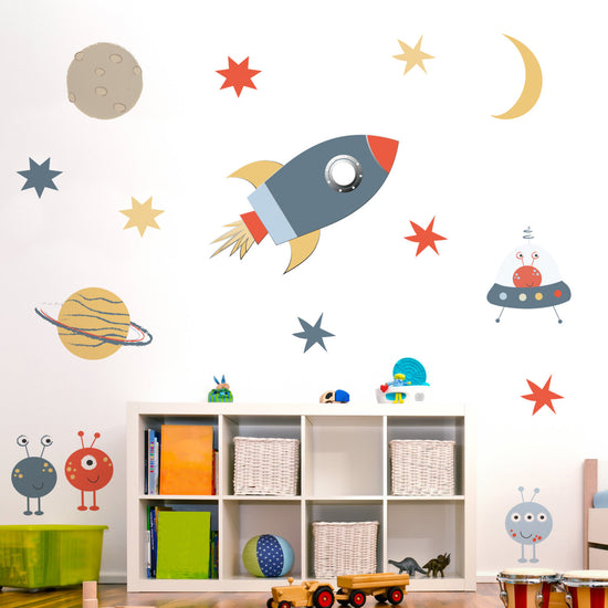 Space-wall-sticker-set