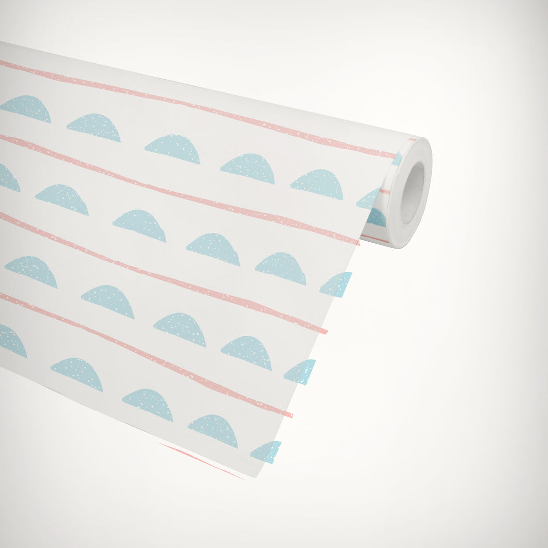 Geometric Sponge Mark Making Self Adhesive Wallpaper