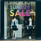 Rainbow Summer Sale Retail Shop Window Sticker Vinyl