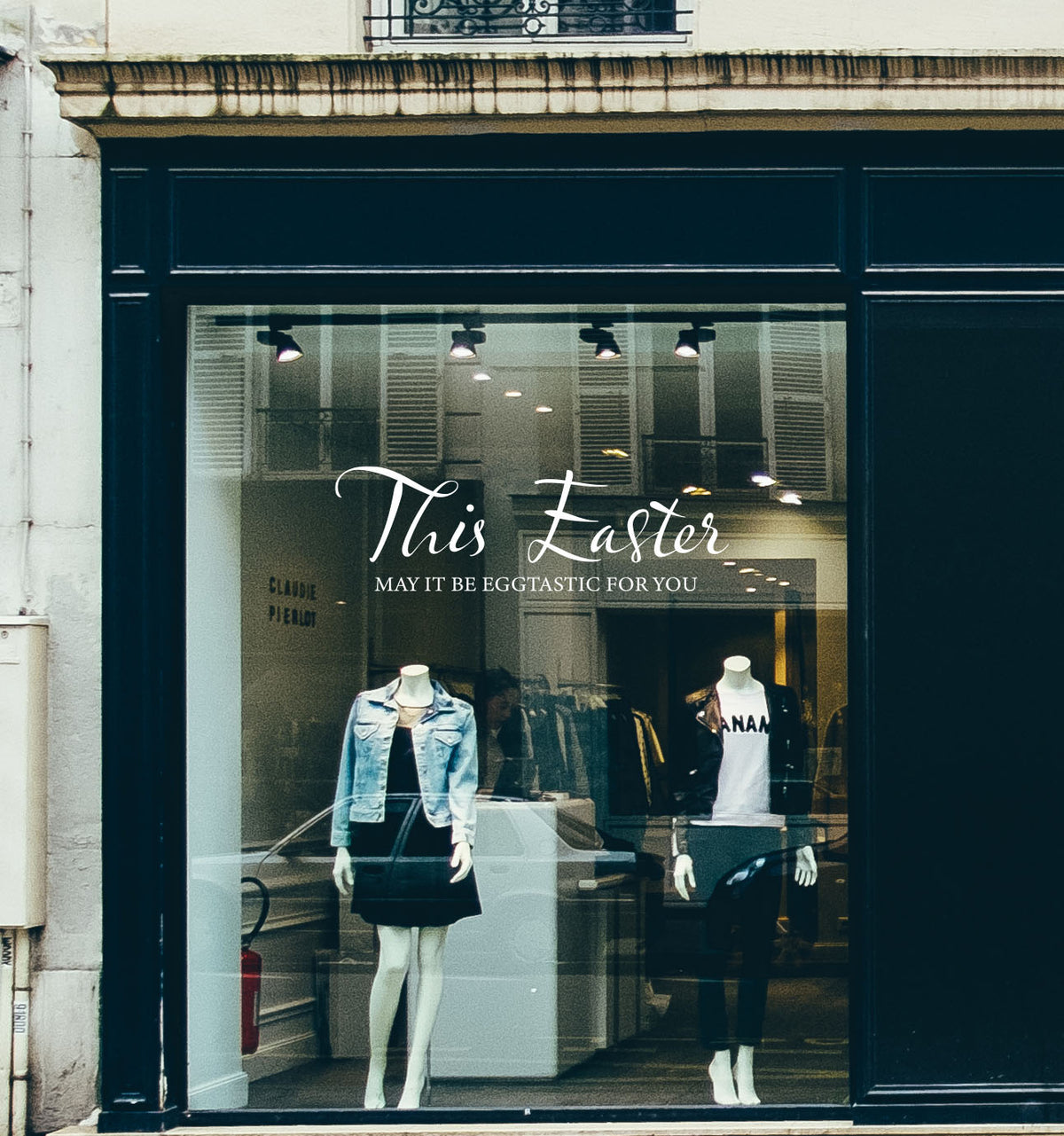 This Easter  Retail Window Vinyl