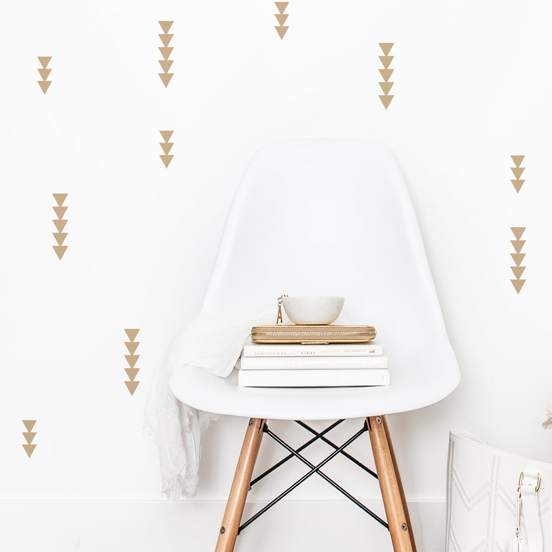 Triangle Stripe Wall Stickers