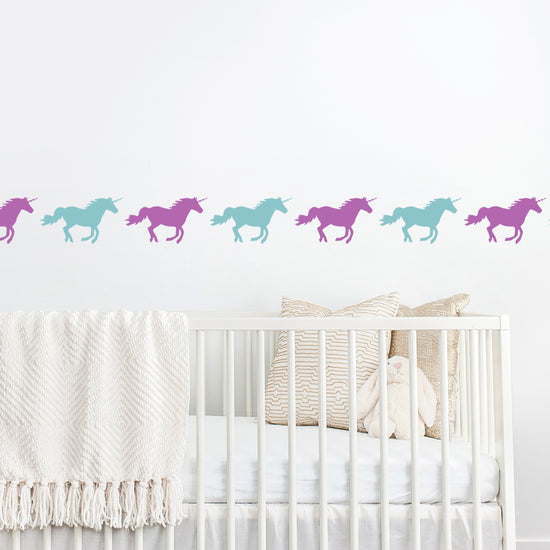unicorn stencil for children&