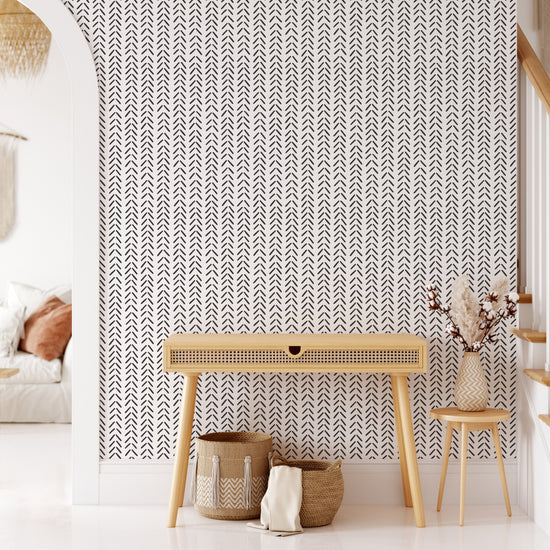 Chevron Self-Adhesive Wallpaper