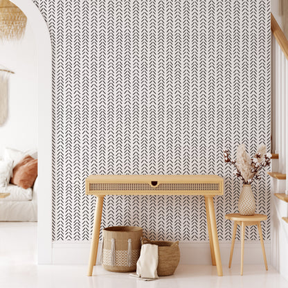 Chevron Self-Adhesive Wallpaper