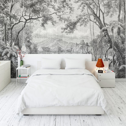 Dear in the Wilderness Wall Mural