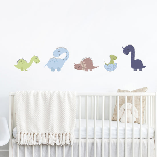 Set of cute Dinosaur Wall Stickers