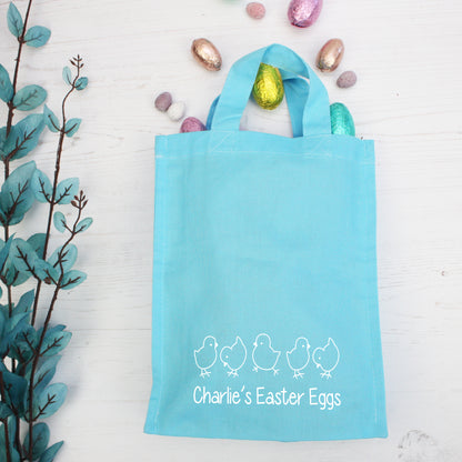 Personalised Mini Easter Chick Tote Bag