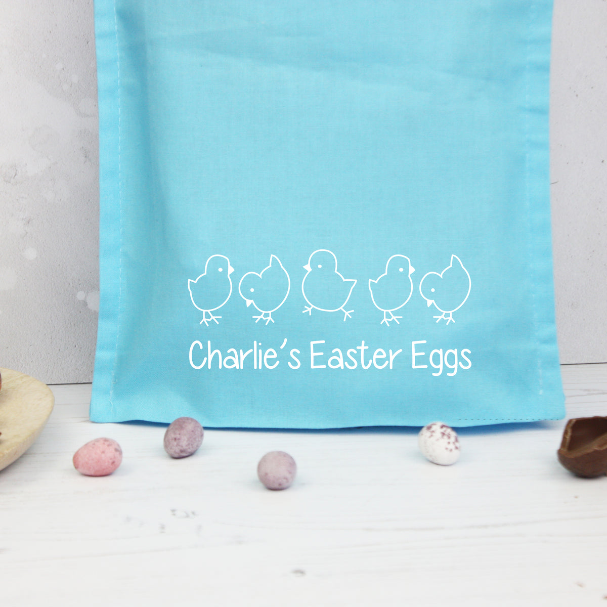 Personalised Mini Easter Chick Tote Bag