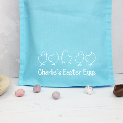 Personalised Mini Easter Chick Tote Bag