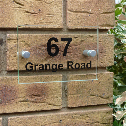 Personalised Acrylic House Sign