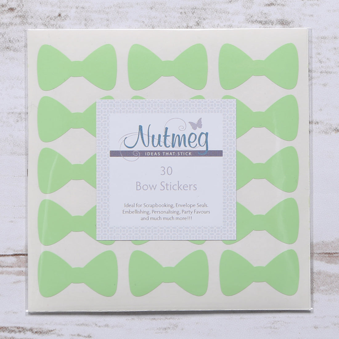 bow crafting sticker, scrapbooking stickers