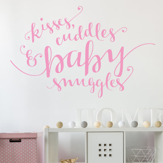 Kisses and Cuddles Wall Sticker