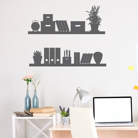 Study Shelf Wall Sticker