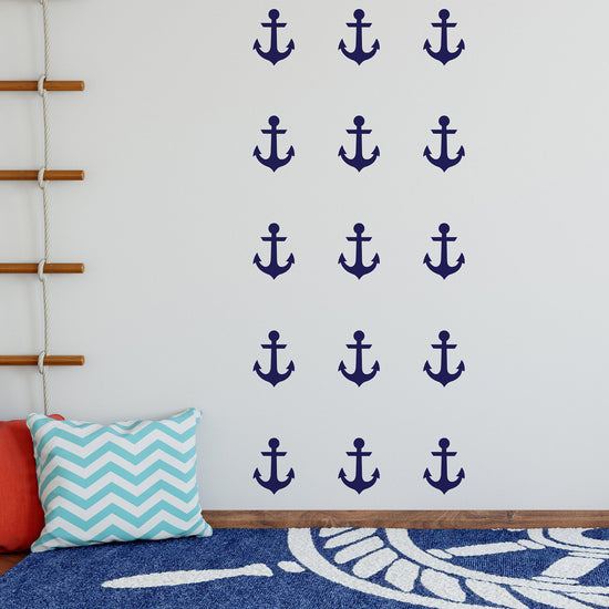 Nautical Anchors Wall Stickers