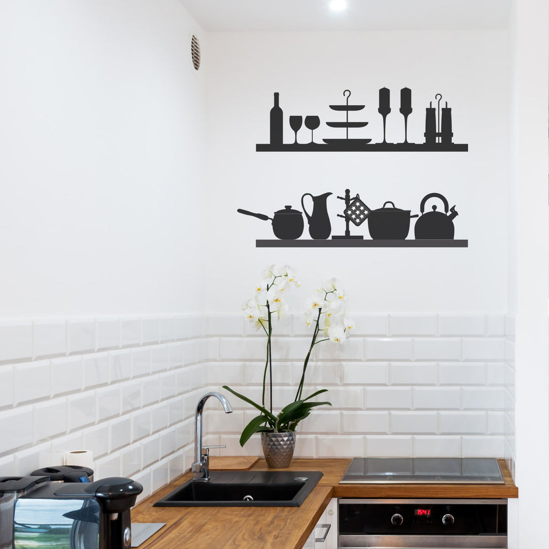 Kitchen Wall Stickers & Art | Nutmeg Wall Art for Your Kitchen Walls ...