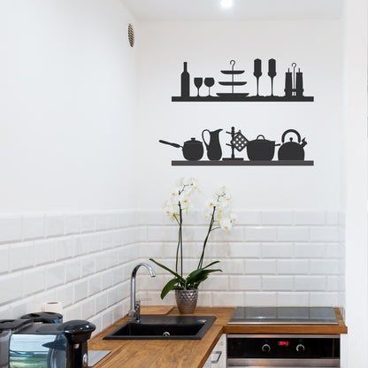 Kitchen Shelf Wall Sticker