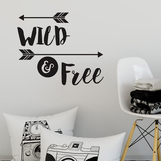 Wild and Free Wall Sticker