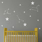 Personalised constellation wall sticker